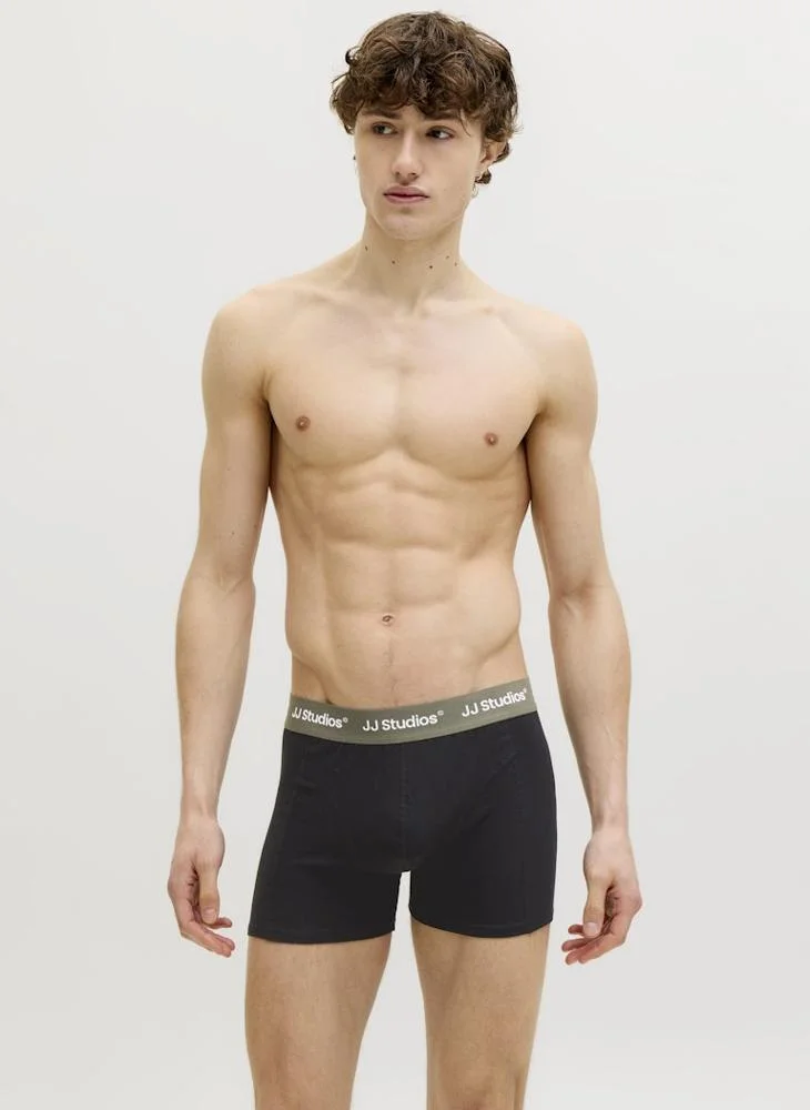 JACK & JONES 3 Pack Of Logo band Trunks